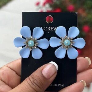 J. Crew Factory Flower Stud Earrings